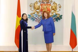 越南国家副主席武氏映春对保加利亚进行正式访问