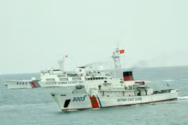  2021年第一次越中北部湾联合巡逻活动结束