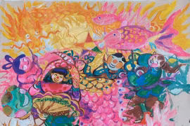 欢度中秋节画展以线上形式举行