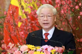 越南党和国家领导人向非洲联盟轮值主席致贺电