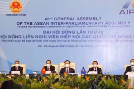 越南国会主席王廷惠出席第42届东盟议会联盟大会开幕式