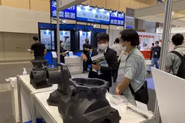 越南企业在2021年大阪机械要素技术展上颇受关注