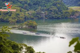 越北森林中令人印象深刻的旅游胜地——三海湖