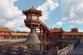 通过3D虚拟技术还原金碧辉煌的李朝宫廷建筑