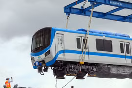 滨城-仙泉地铁1号线的6列车将分别于5月6月和7月运抵胡志明市