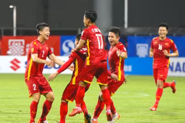 2020年“铃木杯”东南亚男足锦标赛： 越南队对阵印度尼西亚队