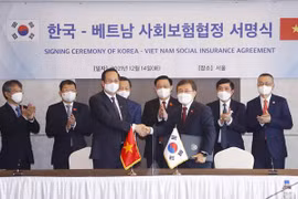 越南与韩国签署社会保险双边协定