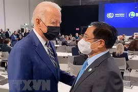 越南政府总理范明政出席《联合国气候变化框架公约》第二十六次缔约方大会世界领导人峰会