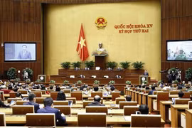 第十五届国会第二次会议隆重开幕