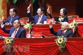 越共十三大：外媒突出大会的议程