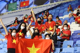 继续通过芯片公民身份识别控制观众进球场观看越南与沙特队的比赛