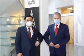 越南国会主席王廷惠会见芬兰共和国总统