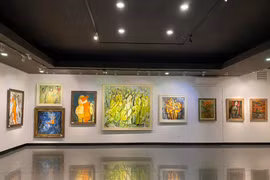 “画感”绘画展为观众传递乐观精神与正能量