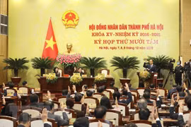 河内加大国会和人民议会换届选举宣传力度