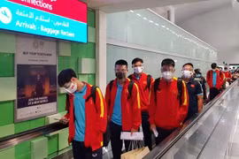 2022年卡塔尔世界杯亚洲区预选赛12强赛：越南队抵达阿联酋为迎战中国队做好准备