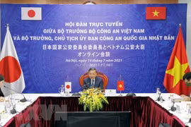 越南公安部与日本国家公安委员会深化合作