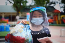 疫情之下 北江省儿童度过特殊的六一儿童节