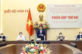 越南社会主义法治国家建设战略提案各专题起草工作指导委员会第二次会议召开