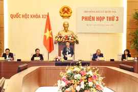 越南国会主席阮氏金银主持国家选举委员会第三次会议