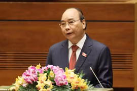 越南第十四届国会第十一次会议：阮春福以97.5%赞成票当选成为越南国家主席