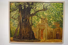 “荞麦花”——多彩缤纷的磨漆画展