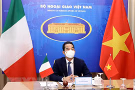 第三次越南-意大利外交部副部长级政治磋商以视频方式召开