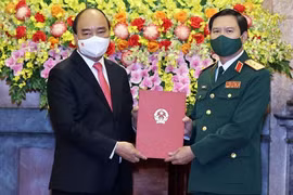  阮新疆上将担任越南人民军总参谋长一职