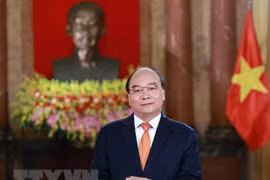 越南国家主席阮春福出席博鳌亚洲论坛2021年会开幕式