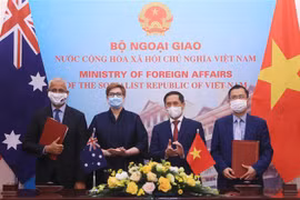 第三次越澳外交部长会议在河内举行