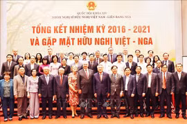 越南—俄罗斯友好议员小组进行2016-2021年任期工作总结