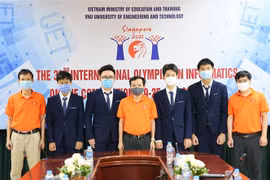 越南4名学生参加2021年国际信息学奥林匹克竞赛均获得银牌
