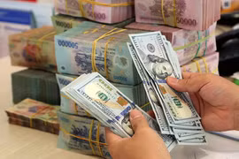 7月16日上午越盾对美元汇率中间价上调11越盾