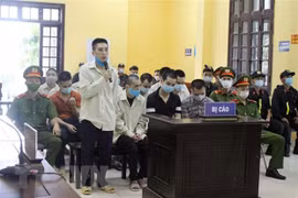 谅山省：涉嫌组织他人非法入境的21名被告人获刑