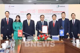 越南电力集团与新加坡SEMBCORP集团加强电力领域合作