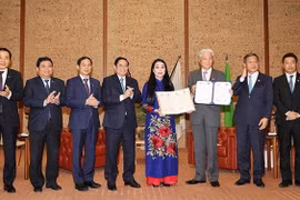 越南政府总理范明政造访日本栃木县 出席越日地方会议
