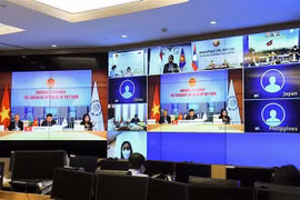 越南主持各国议会联盟框架内东盟与中韩日在线会议