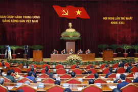 越共十三大：外国媒体纷纷报道越共十三大投票选举产生新一届领导班子
