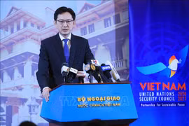 外交部例行记者会：越南担任第二次联合国安理会主席提出的三大优先任务