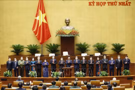 越南第十五届国会第一次会议新闻公报（第一号）