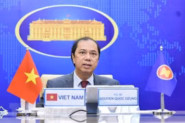 越南外交部副部长与泰国外交部常务副书记举行视频会谈