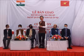 新德里向越南驻印度大使馆移交300平方米额外使馆用地