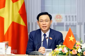 越南国会主席王廷惠向罗马尼亚参议院议长和众议院议长致国庆贺信