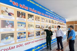  “越南橙剂灾难60年—疼痛依然—历史见证者”图片展在海防市举行