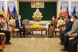协助越裔柬埔寨人渡过疫情难关