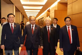 各国领导人继续向越南国家新领导班子致贺电