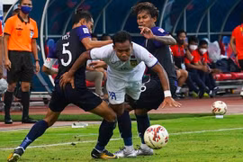 2020年“铃木杯”东南亚男足锦标赛:柬埔寨队以3-0击败老挝队