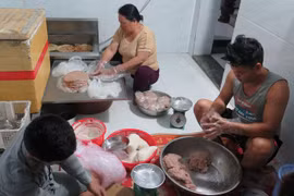 李山岛的炸鱼饼村