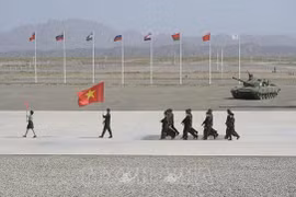 2021国际军事比赛：越南人民军参赛队经过三天角逐后成绩排名暂列第八位