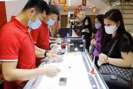 8月31日上午越南国内黄金价格持续上涨 
