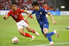 泰国队首回合4-0击败印度尼西亚队